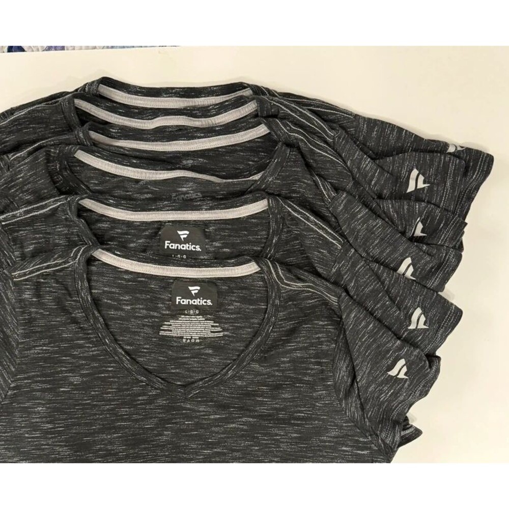 Fanatics Women’s Fitted Athletic Shirts 6-Pack Never Worn